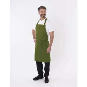 Bib\u0020Apron\u0020with\u0020Adjustable\u0020Halter - Light Olive