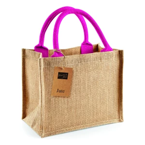 Jute\u0020Mini\u0020Gift\u0020Bag - Natural