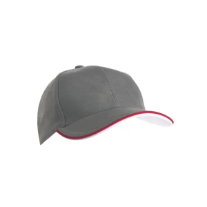 6\u0020Panel\u0020Double\u0020Sandwich\u0020Cap - Dark Grey