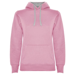 Women\u0027s\u0020Urban\u0020Hooded\u0020Sweatshirt - Light Pink 48