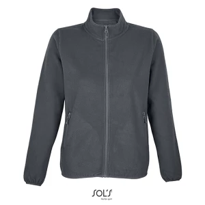 Women\u0027s\u0020Factor\u0020Zipped\u0020Fleece\u0020Jacket - Charcoal Grey (Solid)