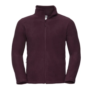 Men\u0027s\u0020Full\u0020Zip\u0020Outdoor\u0020Fleece - Burgundy