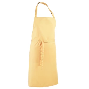 Colours\u0020Collection\u0020Bib\u0020Apron - Lemon (ca. Pantone 127C)