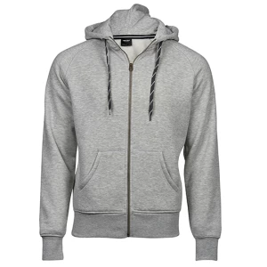 Men\u0027s\u0020Fashion\u0020Full\u0020Zip\u0020Hood - Heather Grey