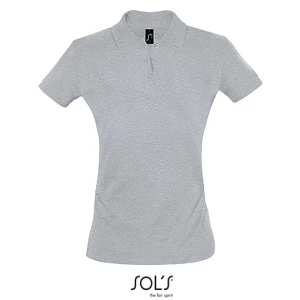 Women\u0027s\u0020Polo\u0020Shirt\u0020Perfect - Grey Melange