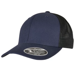 110\u0020Structured\u0020Canvas\u0020Trucker\u0020Cap - Navy