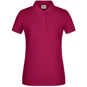 Ladies\u0027\u0020Basic\u0020Polo - Wine