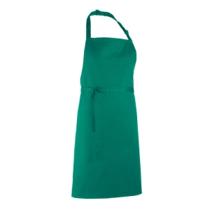 Colours\u0020Collection\u0020Bib\u0020Apron - Emerald (ca. Pantone 341C)