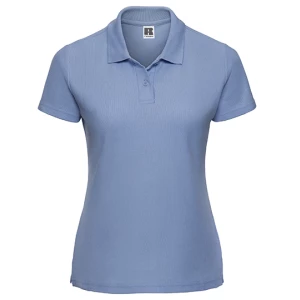 Ladies\u0027\u0020Classic\u0020Polycotton\u0020Polo - Sky