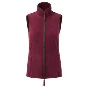 Women\u0027s\u0020\u0027Artisan\u0027\u0020Fleece\u0020Gilet - Burgundy (ca. Pantone 209C)