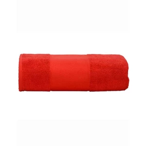 PRINT\u002DMe\u00AE\u0020Big\u0020Towel - Fire Red