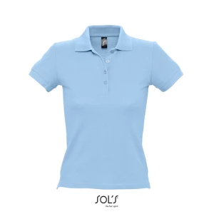 Women\u0027s\u0020Polo\u0020People\u0020210 - Sky Blue