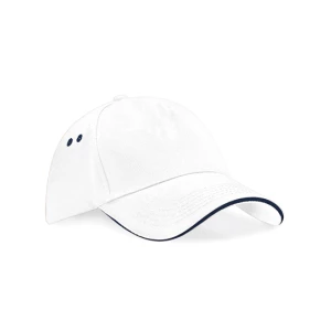 Ultimate\u00205\u0020Panel\u0020Cap\u0020\u002D\u0020Sandwich\u0020Peak - White