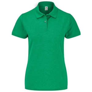 Ladies\u0027\u002065\/35\u0020Polo - Heather Green