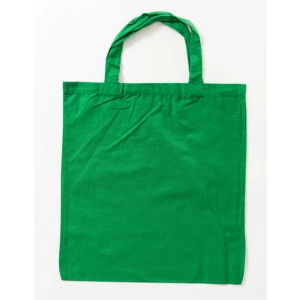 Cotton\u0020Bag\u0020Colored\u0020Short\u0020Handles - Dark Green (ca. Pantone 347U-HKS 57)