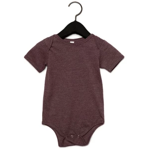 Baby\u0020Jersey\u0020Short\u0020Sleeve\u0020Onesie - Heather Maroon