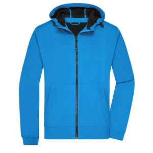 Men\u0027s\u0020Hooded\u0020Softshell\u0020Jacket - Blue