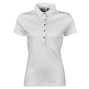 Women\u0027s\u0020Pima\u0020Cotton\u0020Polo - White