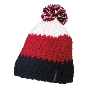 Crocheted\u0020Cap\u0020With\u0020Pompon - Navy