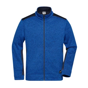 Men\u0027s\u0020Knitted\u0020Workwear\u0020Fleece\u0020Jacket\u0020\u002DSTRONG\u002D - Royal Melange