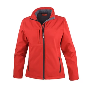 Women\u0027s\u0020Classic\u0020Soft\u0020Shell\u0020Jacket - Red