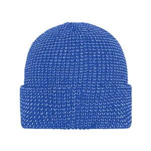 Reflective\u0020Winter\u0020Beanie - Royal