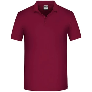 Men\u0027s\u0020Bio\u0020Workwear\u0020Polo - Wine