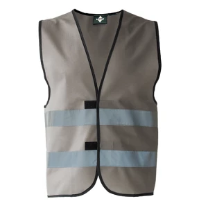 Functional\u0020Hi\u002DVis\u0020Safety\u0020Vest\u0020Dortmund - Grey