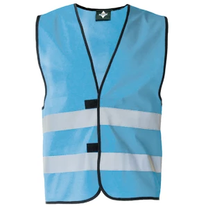 Functional\u0020Hi\u002DVis\u0020Safety\u0020Vest\u0020Dortmund - Sky Blue