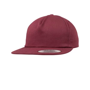 Unstructured\u00205\u002DPanel\u0020Snapback - Maroon