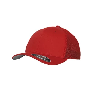 Flexfit\u0020Mesh\u0020Trucker\u0020Cap - Red