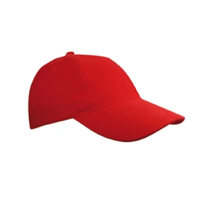 Kids\u0027\u0020Brushed\u0020Cap - Red