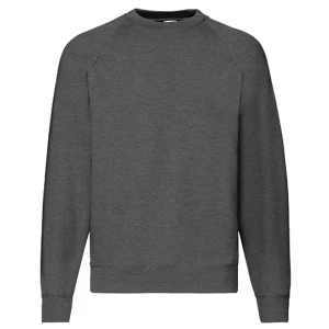 Classic\u0020Raglan\u0020Sweat - Dark Heather Grey