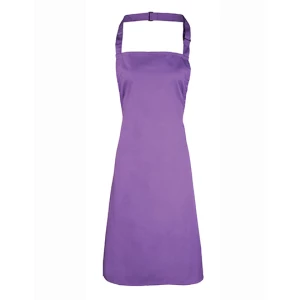 Colours\u0020Collection\u0020Bib\u0020Apron - Rich Violet (ca. Pantone 2587C)