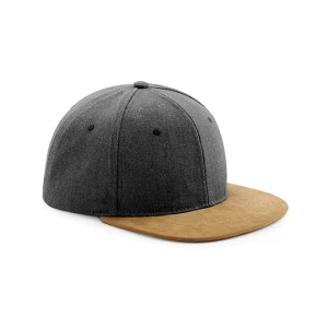 Suede\u0020Peak\u0020Snapback - Vintage Black