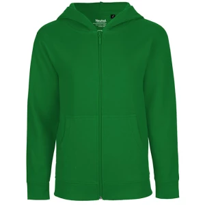 Kids\u0027\u0020Zip\u0020Hoodie - Green