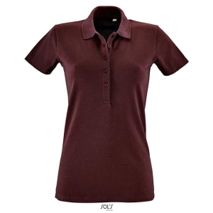 Women\u0027s\u0020Phoenix\u0020Polo - Heather Oxblood