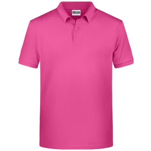 Men\u0027s\u0020Basic\u0020Polo - Pink