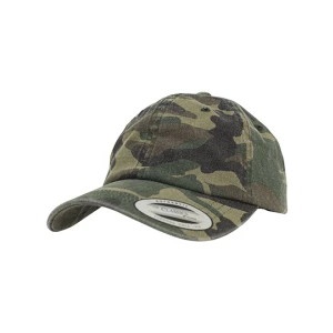 Low Profile Camo Washed Cap