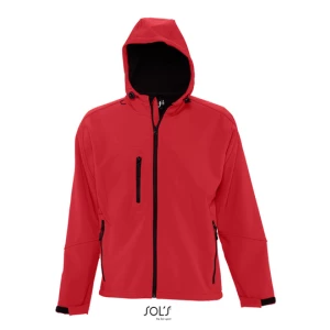 Men\u0027s\u0020Hooded\u0020Softshell\u0020Jacket\u0020Replay - Pepper Red