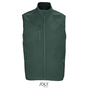 Men\u0027s\u0020Falcon\u0020Zipped\u0020Softshell\u0020Bodywarmer - Forest Green