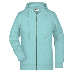 Ladies\u0027\u0020Zip\u002DHoody - Glacier Melange