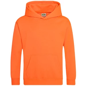 Kids\u0027\u0020Electric\u0020Hoodie - Electric Orange