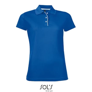 Women\u0027s\u0020Sports\u0020Polo\u0020Shirt\u0020Performer - Royal Blue 241