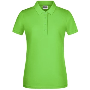 Ladies\u0027\u0020Basic\u0020Polo - Lime Green