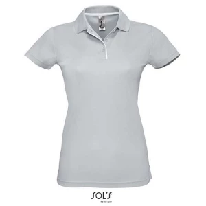 Women\u0027s\u0020Sports\u0020Polo\u0020Shirt\u0020Performer - Pure Grey