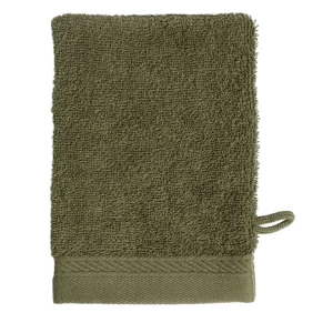 Organic\u0020Washcloth - Olive Green