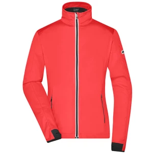 Ladies\u0027\u0020Sports\u0020Softshell\u0020Jacket - Bright Orange