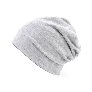 Organic\u0020Cotton\u002024\/7\u0020Beanie - Heather Light Grey