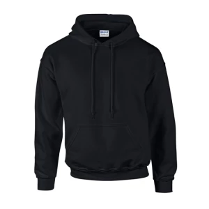 DryBlend\u00AE\u0020Adult\u0020Hooded\u0020Sweatshirt - Black